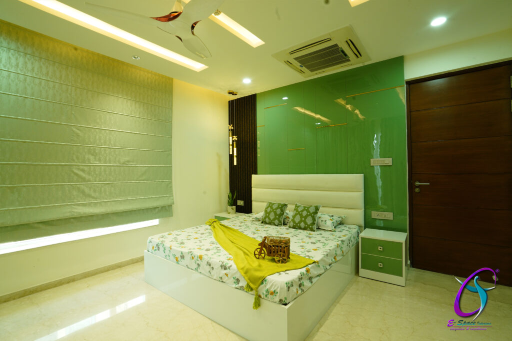 Green Theme Bedroom
